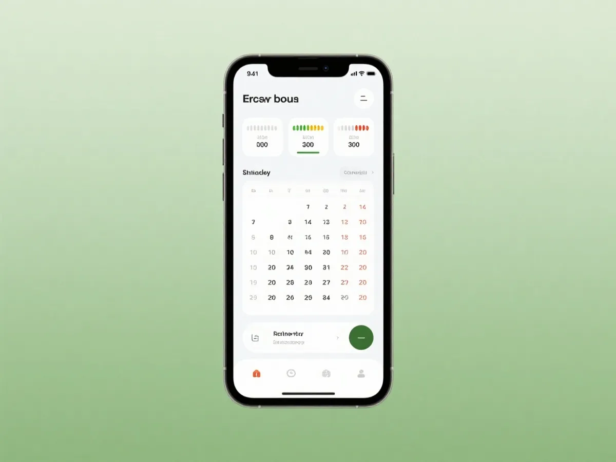体育赛事数据APP界面预览