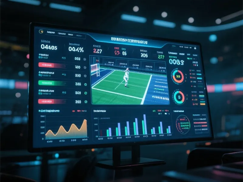 实时体育数据分析面板